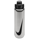 Bouteille Nike SS Recharge Chug 24 oz acier brossé | Nike SS Recharge Chug 24 oz bottle brushed stainless steel
