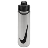 Bouteille Nike SS Recharge Chug 24 oz acier brossé | Nike SS Recharge Chug 24 oz bottle brushed stainless steel