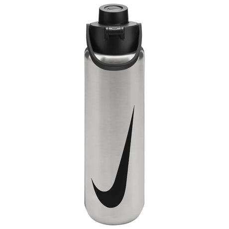 Bouteille Nike SS Recharge Chug 24 oz acier brossé | Nike SS Recharge Chug 24 oz bottle brushed stainless steel