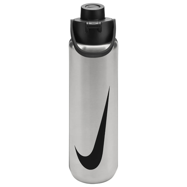 Bouteille Nike SS Recharge Chug 24 oz acier brossé | Nike SS Recharge Chug 24 oz bottle brushed stainless steel
