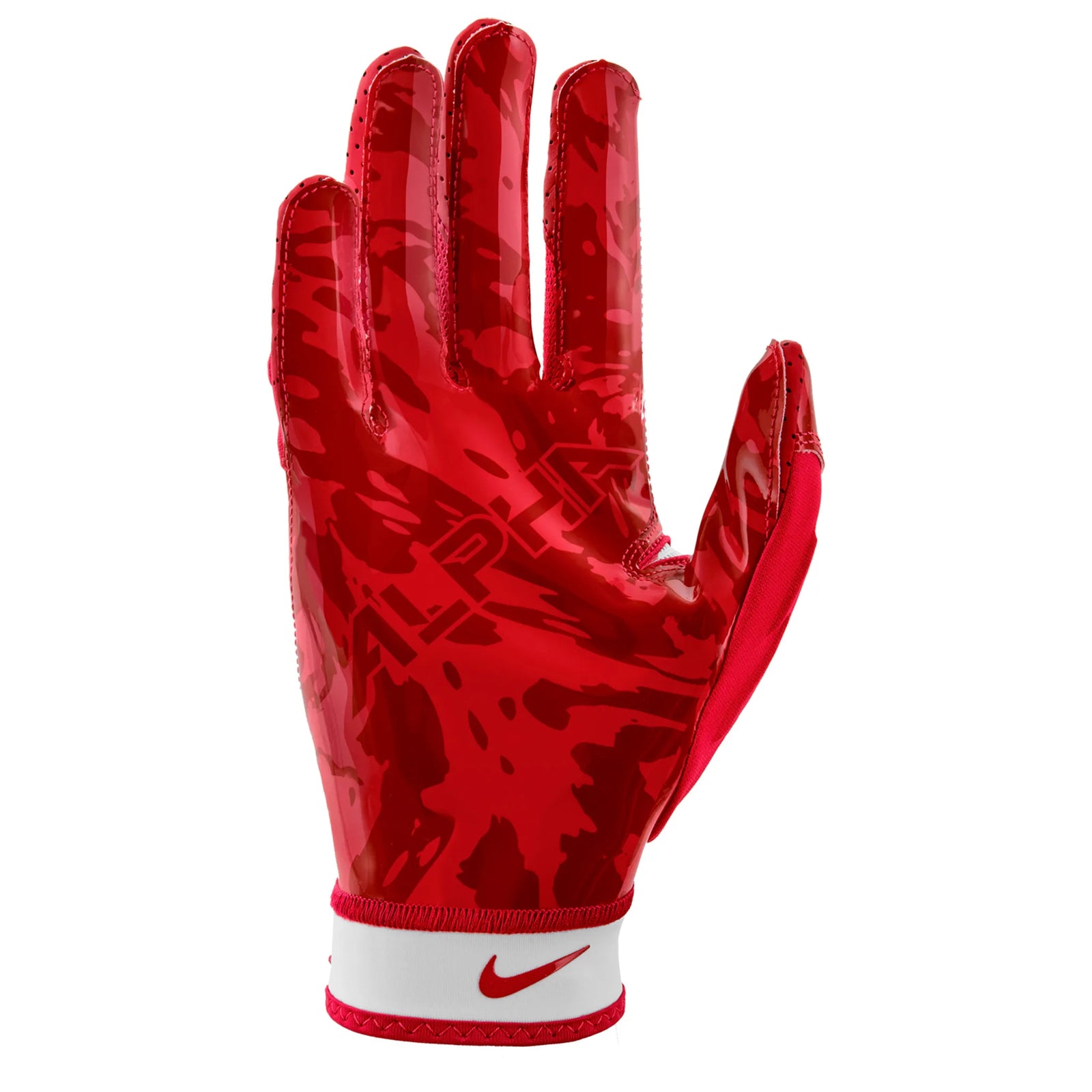 Gant de football rembourré Nike Superbad 8.0 FG rouge, vue 2 | Nike Superbad 8.0 FG padded football glove red, view 2
