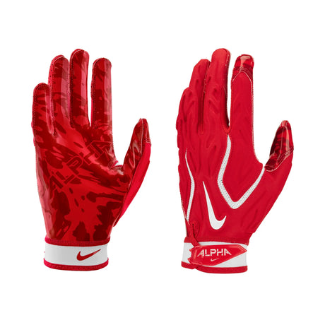 Gant de football rembourré Nike Superbad 8.0 FG rouge, vue 3 | Nike Superbad 8.0 FG padded football glove red, view 3