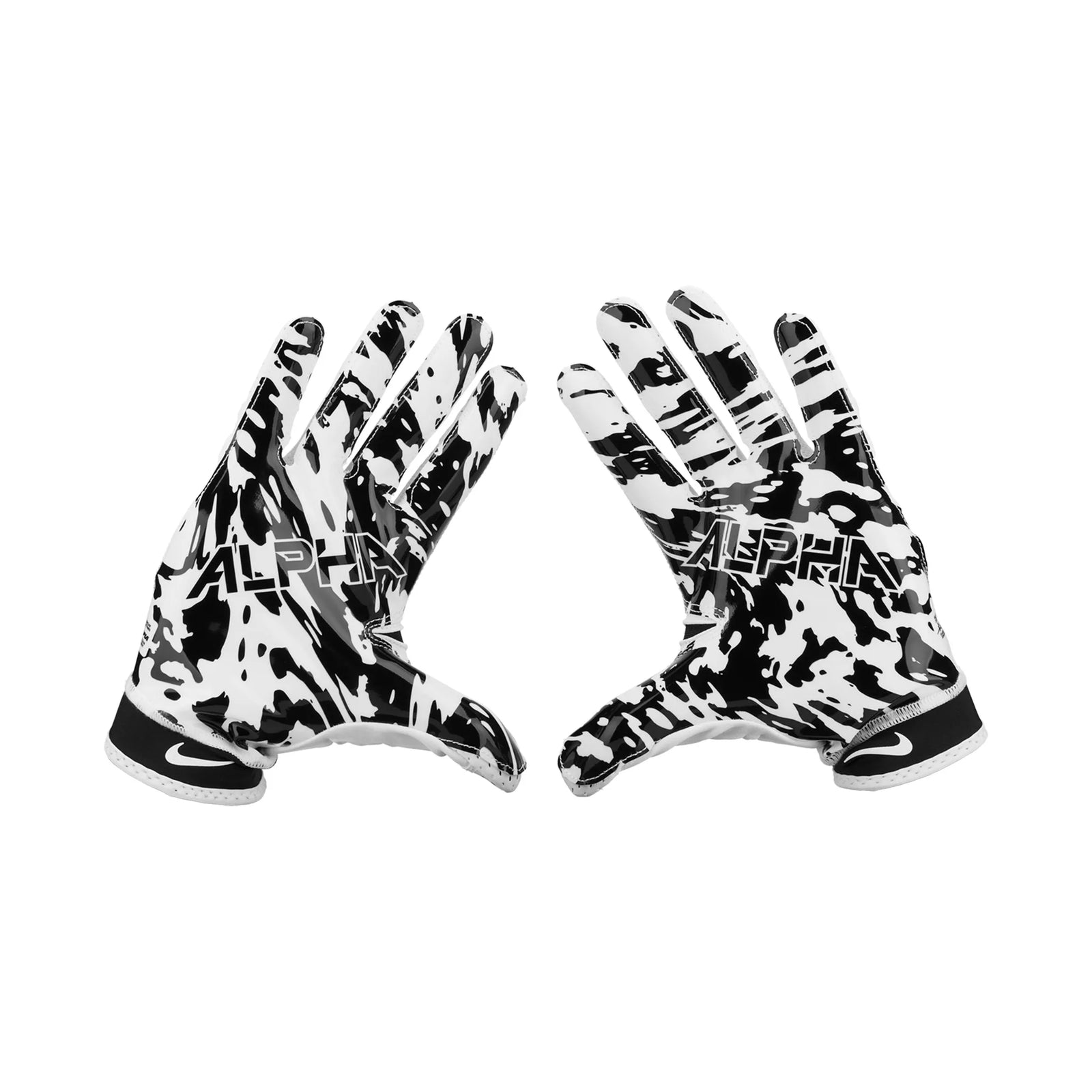 Gant de football rembourré Nike Superbad 8.0 FG blanc, vue 5 | Nike Superbad 8.0 FG padded football glove white, view 5