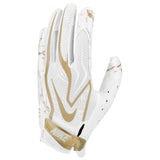 Gant de football Nike Vapor Jet 9.0 FG Energy blanc et or, vue 5 | Nike Vapor Jet 9.0 FG Energy football glove white gold, view 5
