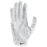 Gant de football Nike Vapor Jet 9.0 FG Energy blanc et platine, vue 2 | Nike Vapor Jet 9.0 FG Energy football glove white platinum, view 2