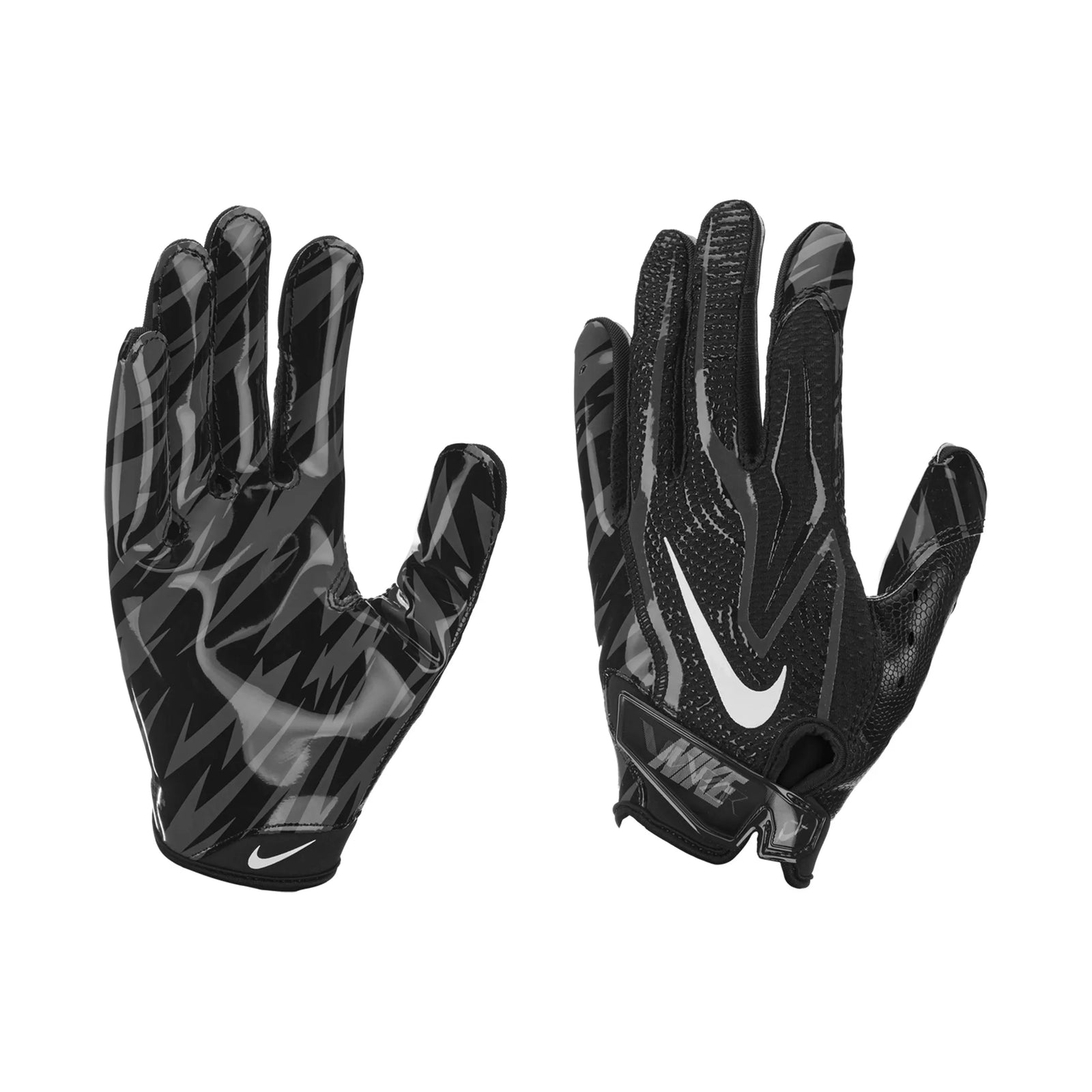 Gant de football Nike Vapor Jet 9.0 FG femme noir et blanc, vue 3 | Nike Vapor Jet 9.0 FG women's football glove black white, view 3