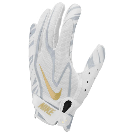 Gant de football Nike Vapor Jet 9.0 FG femme blanc et or, vue 5 | Nike Vapor Jet 9.0 FG women's football glove white gold, view 5