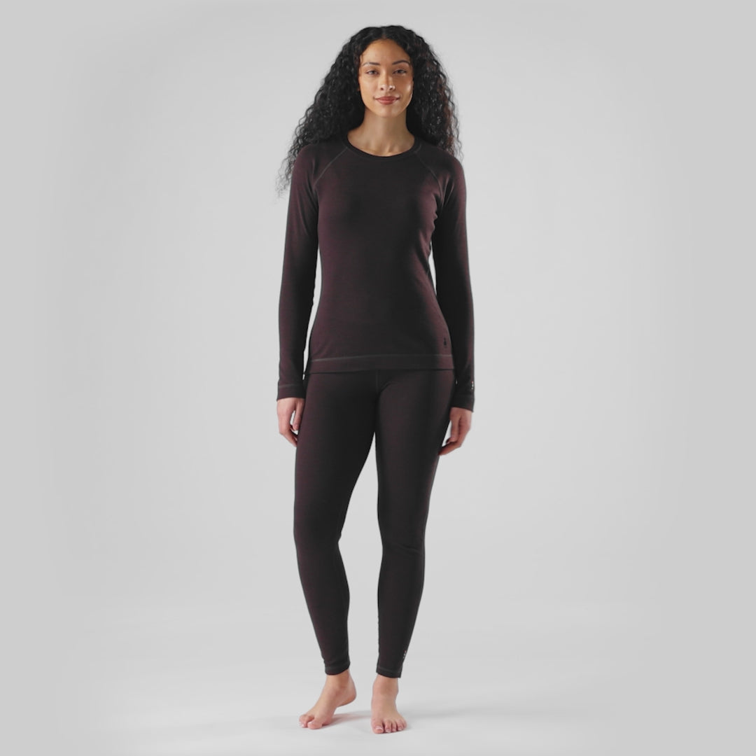 Smartwool haut de base Classic Thermal Merino femme - Chiné Vison