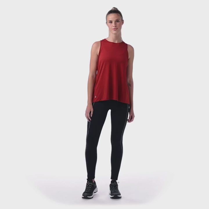 Smartwool camisole Active Ultralite femme - Cassis