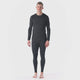 Smartwool Haut de base thermal Intraknit Merino homme - Anthracite noir
