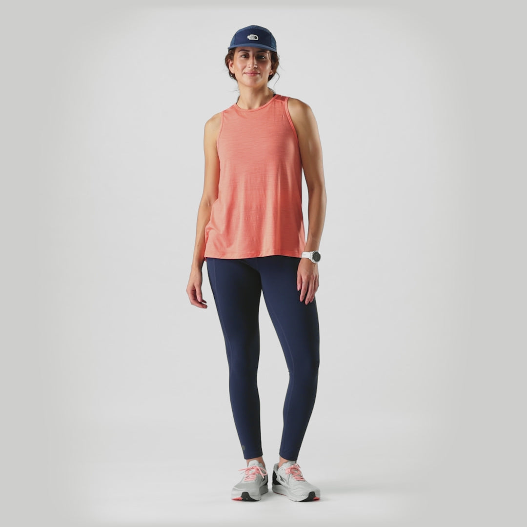 Smartwool camisole Active Ultralite femme - Récif de corail