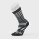 Smartwool chaussette de tous les jours Spruce Street pour homme - Noir / Blanc