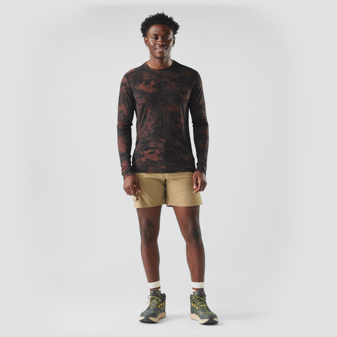 Smartwool Haut de base Classic All-Season Merino homme - Sable brun des montagnes