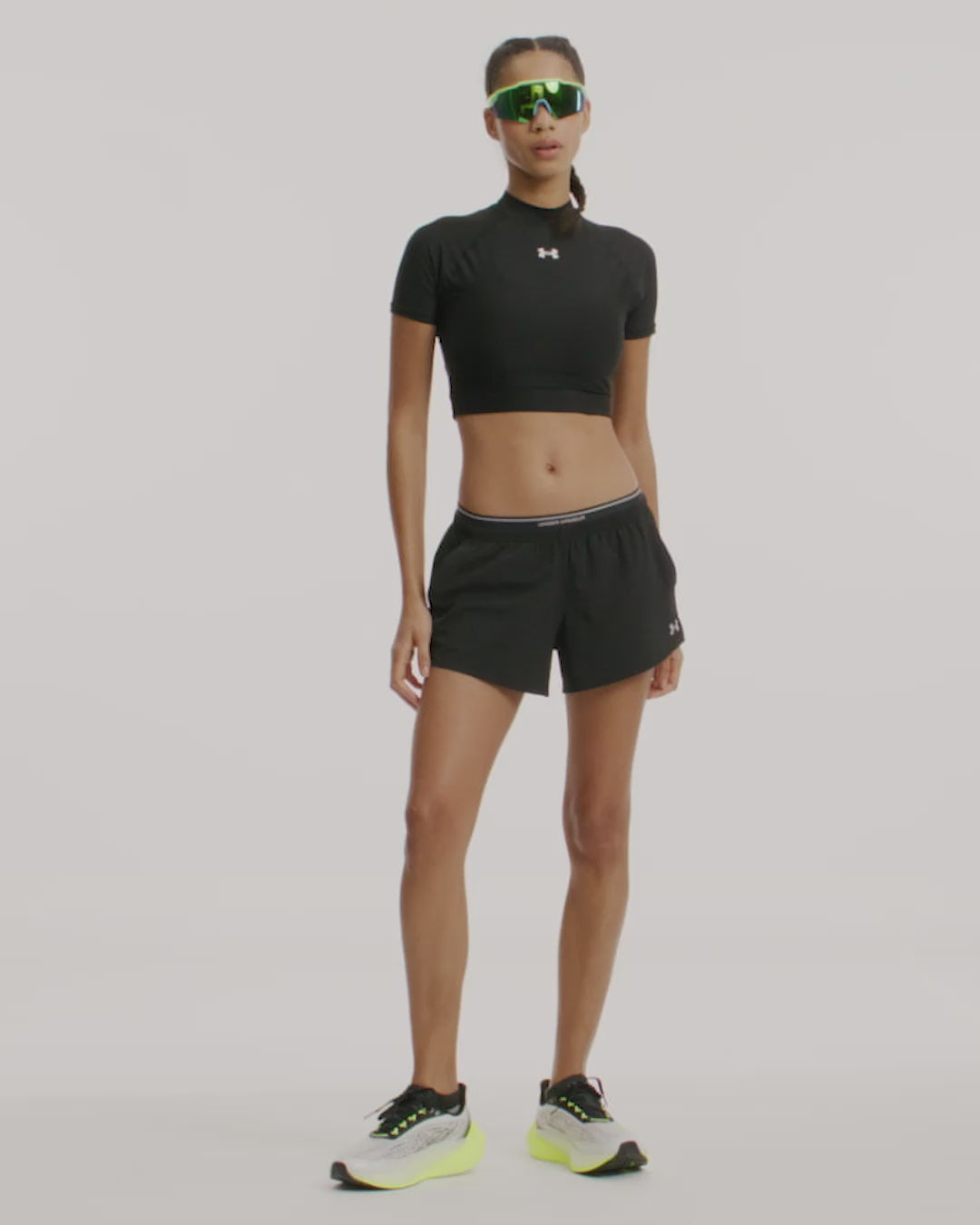 Under Armour Vanish Woven short 3 pouces - Ultimate Black / Mod Grey