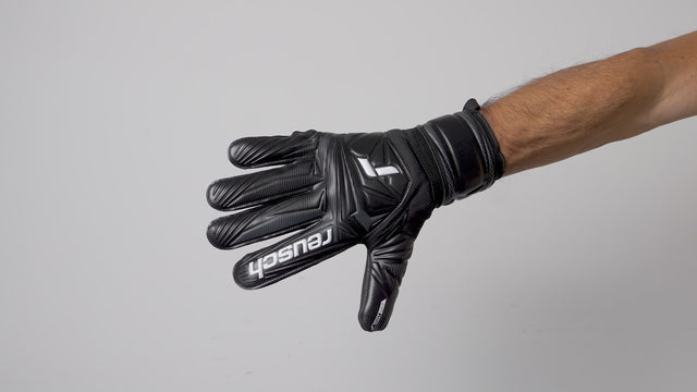 Reusch Attrakt Resist gants de gardien de soccer - Noir