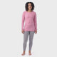 Smartwool haut de base Classic All-Season Merino pour femme- Rose délavé