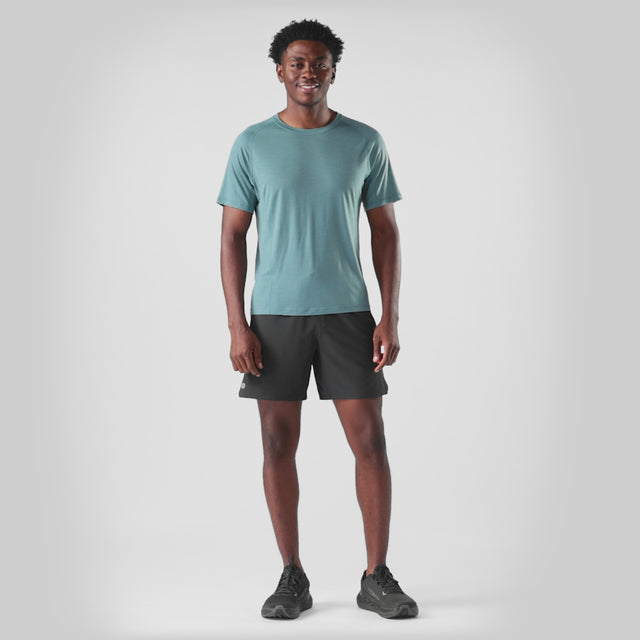 Smartwool Active Ultralite t-shirt homme - Sarcelle poussiéreux
