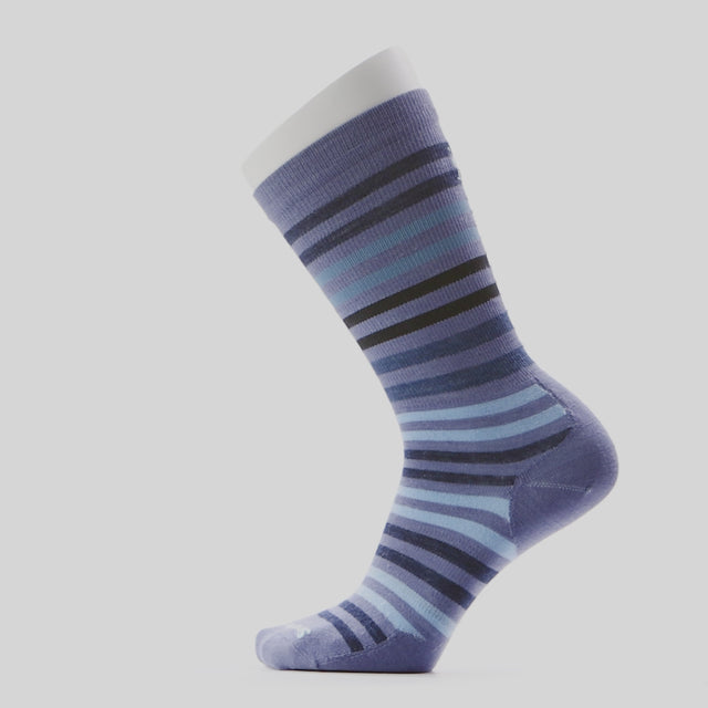 Smartwool chaussette de tous les jours Spruce Street pour homme -Bleu Nuit Tombante