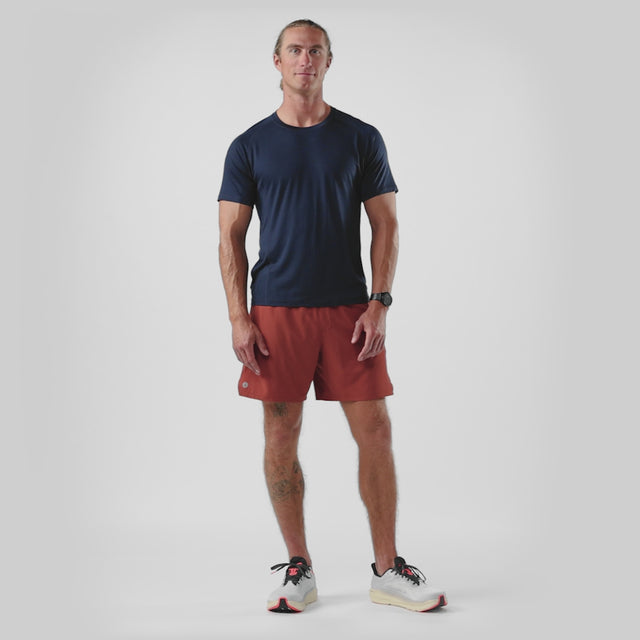 Smartwool Active Ultralite t-shirt homme - Marine foncé