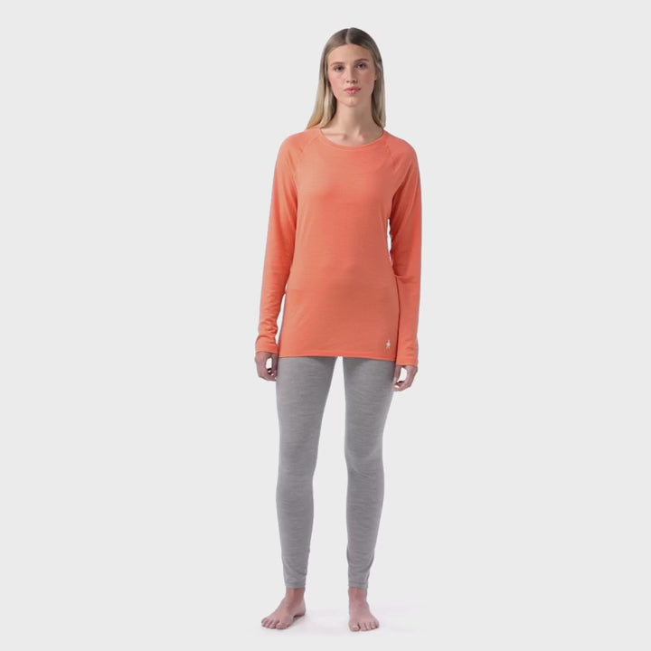 Smartwool haut de base Classic All-Season Merino pour femme - Récif de corail