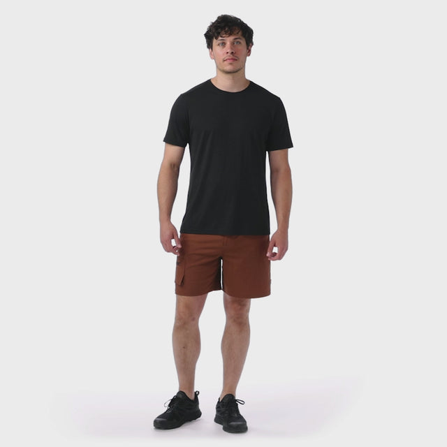 Smartwool T-shirt Active pour homme - Noir