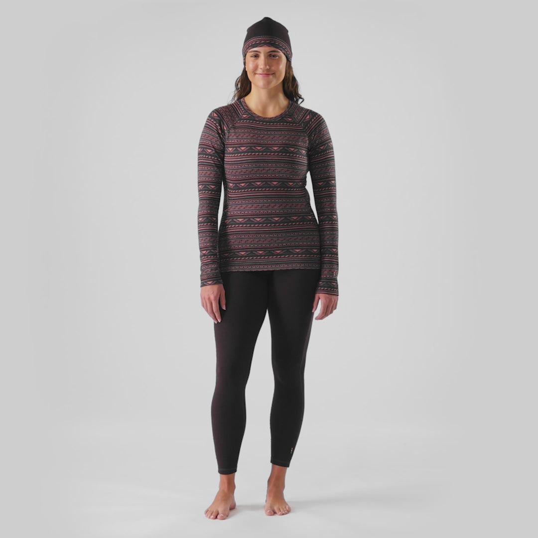 Smartwool haut de base Classic Thermal Merino femme - Récif De Corail Sommet De L'Âme