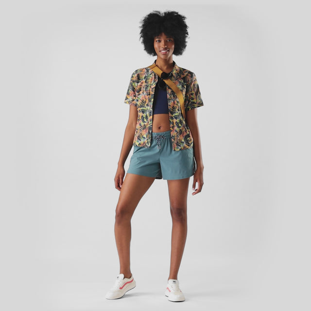 Smartwool short de randonnée 10 cm - Sarcelle poussiéreux