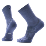 Smartwool Glow women's merino wool running crew sock in dusk blue