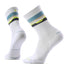 Smartwool Horizons men's merino wool running crew sock in white — main image
