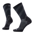 Smartwool Run Zero Cushion men's merino wool running crew sock in black — main image