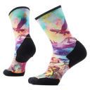 Smartwool Serene Peak women's merino wool trail running crew sock in dusty teal — main image
