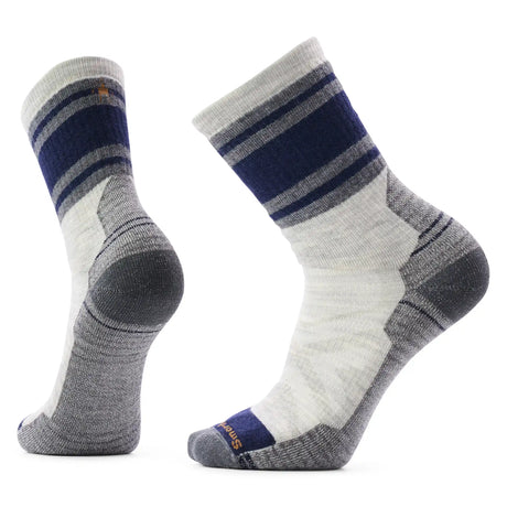 Smartwool Lolo Trail men's merino wool full cushion hiking sock in ash grey — main image
