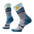Smartwool Lunar Trek women's merino wool hiking crew sock in medium gray — main image