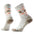 Smartwool Otter Float women's merino wool hiking crew sock in ash grey — main image