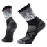 Smartwool chaussette de randonnée imprimée Valley View pour homme, coloris Noir — image principale