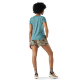 Smartwool Active Ultralite women's merino wool short-sleeve tee in teal — additional view