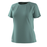 Smartwool Active Ultralite women's merino wool short-sleeve tee in teal — additional view