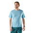 Smartwool Active Ultralite men's merino wool short-sleeve tee in sky blue — main image