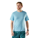 Smartwool Active Ultralite men's merino wool short-sleeve tee in sky blue — main image