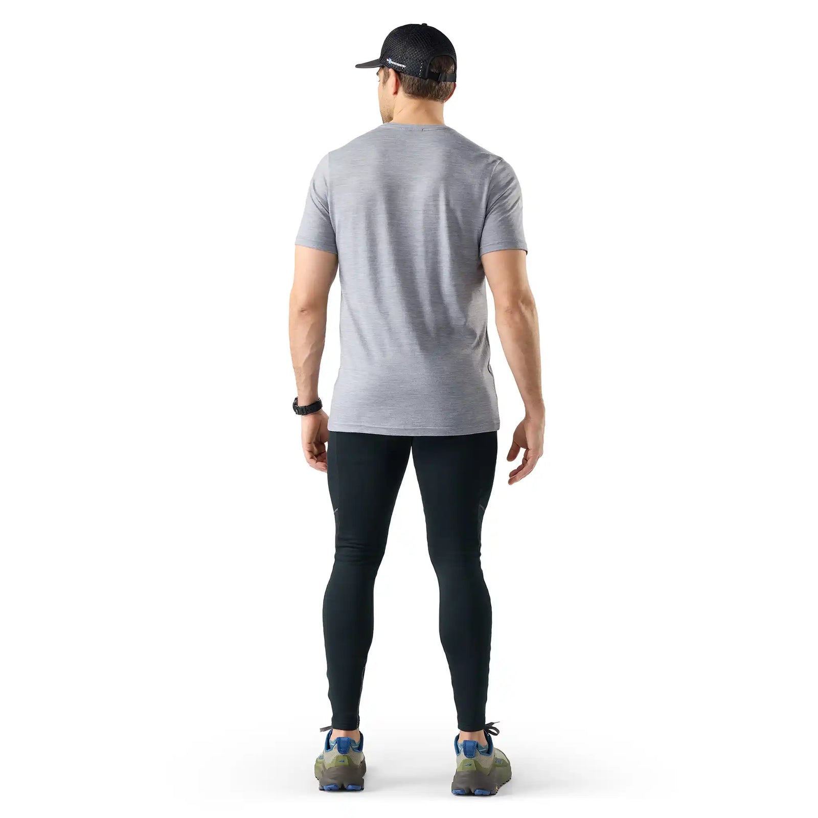 Smartwool t-shirt à manches courtes graphique Moose Mode pour homme, coloris Gris pâle chiné — vue supplémentaire