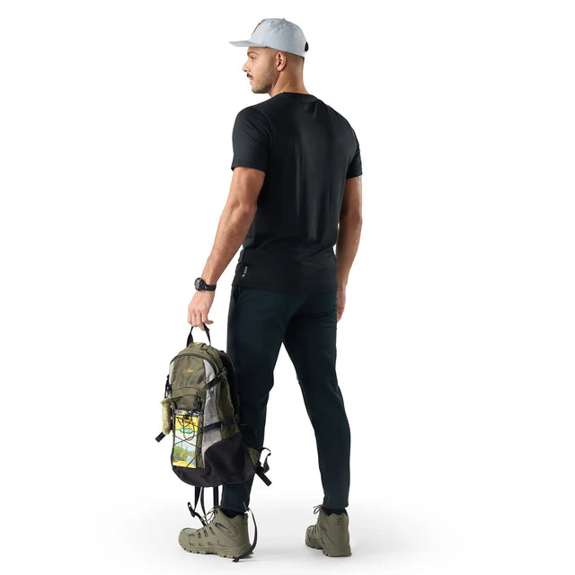 Smartwool t-shirt à manches courtes graphique Wander Valley pour homme, coloris Noir — vue supplémentaire