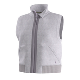 Smartwool Second Cut women's merino wool fleece vest in icy lavender — additional view