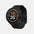 Montre GPS de course Suunto Run, coloris All Black (bracelet silicone) — vue de face