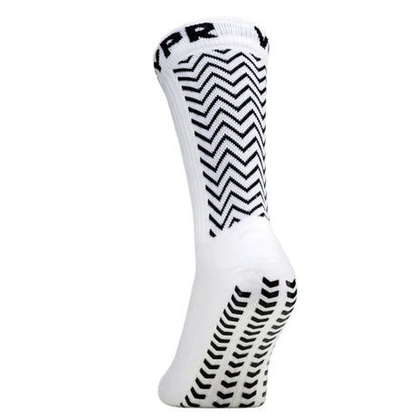 VYPR VENM 2.0 Plus chaussettes de soccer antidérapantes - Blanc