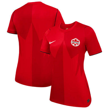 Maillot réplique domicile rouge Nike Canada Soccer 2026 pour femme