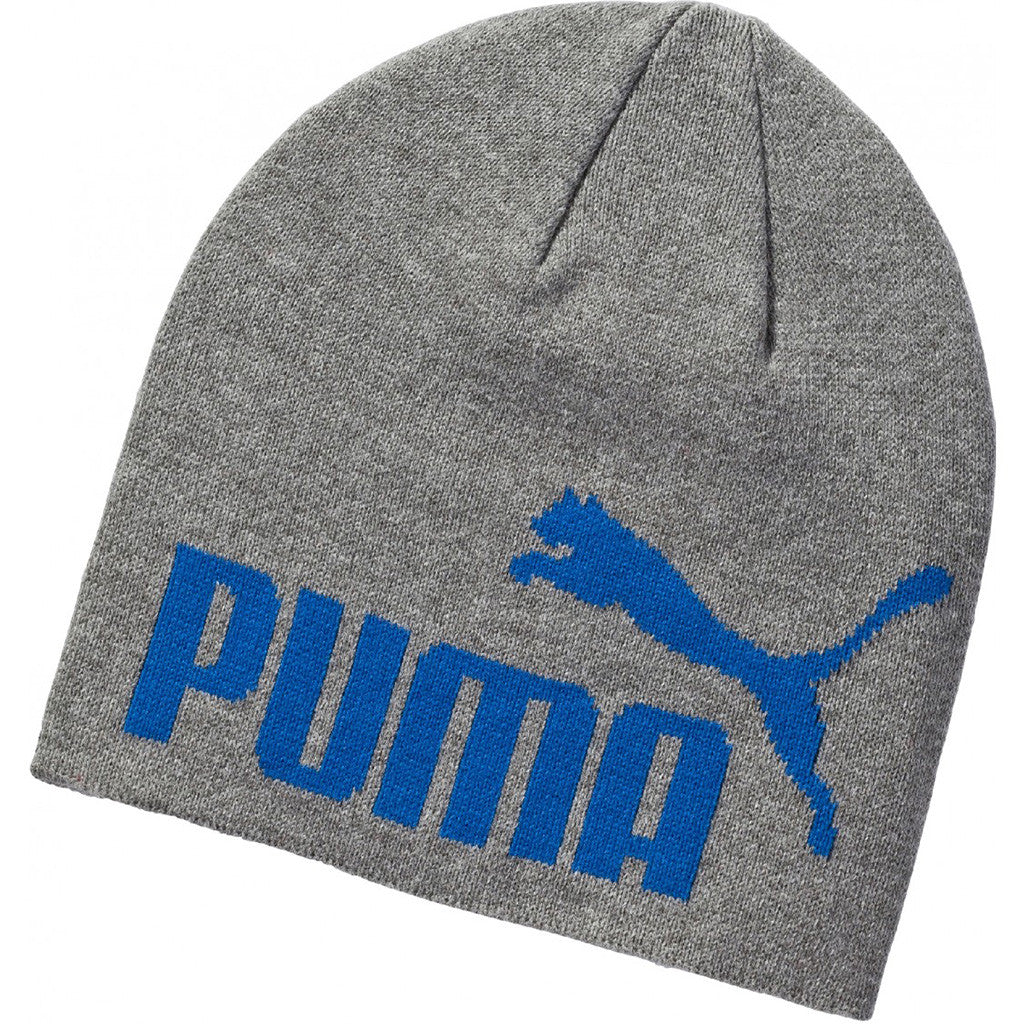 Tuque PUMA Essential Big Cat No 1 Logo Beanie grise Soccer Sport Fitness