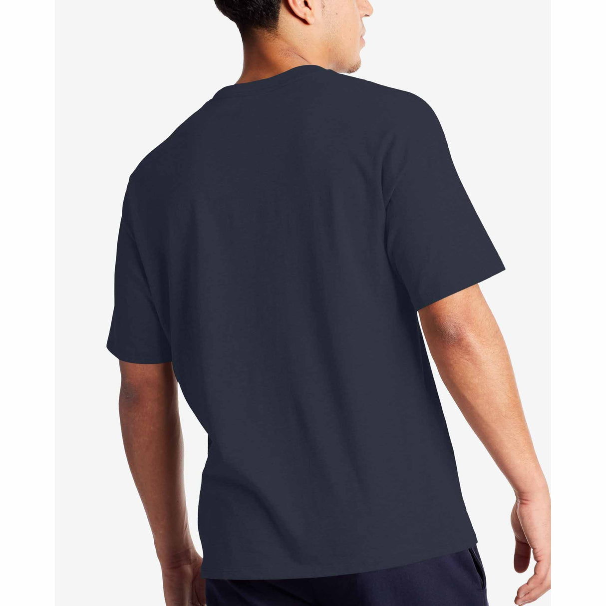 Champion Classic Graphic Tee t-shirt à manches courtes pour homme Navy vue de dos