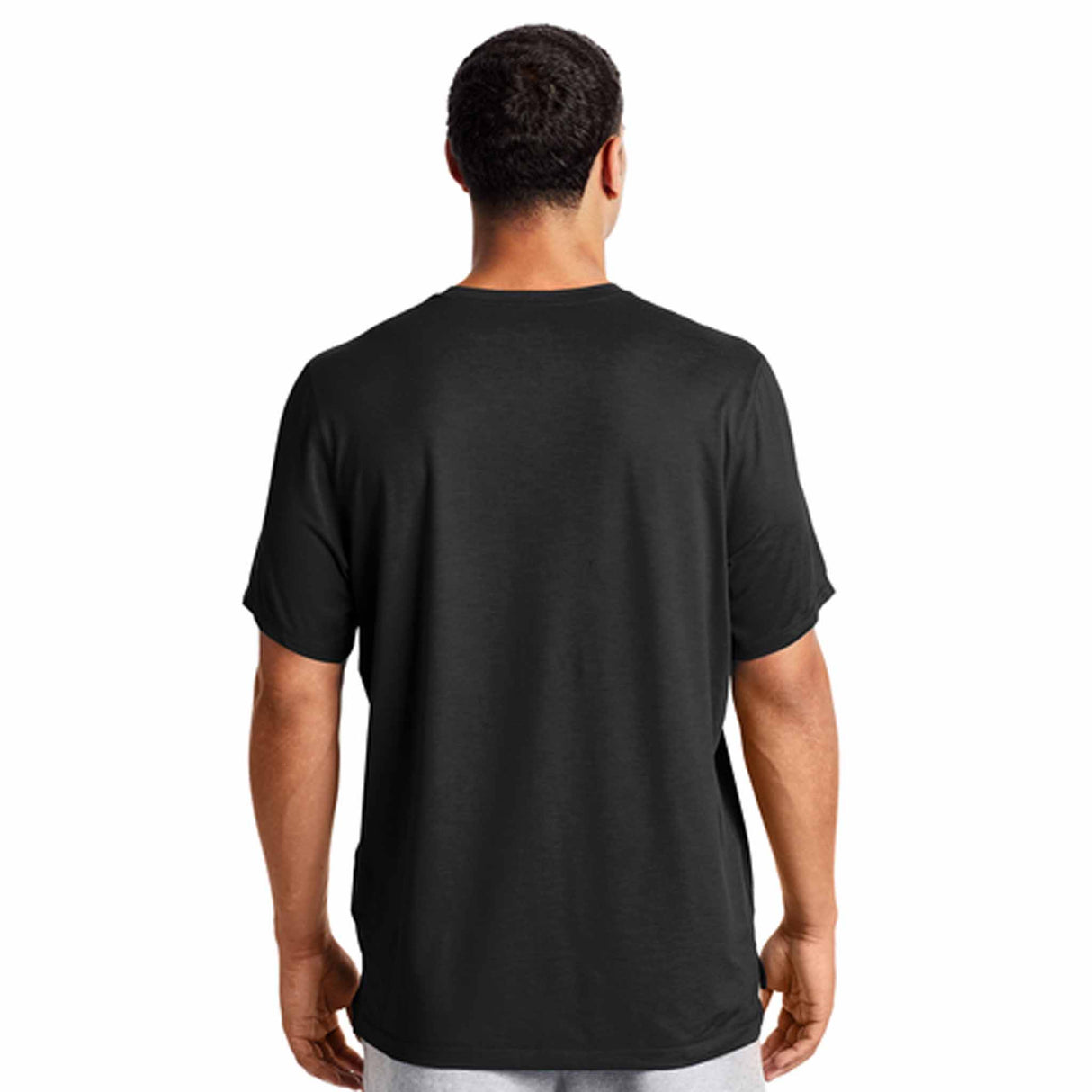 Champion Sport Tee t-shirt à manches courtes pour homme noir vue de dos