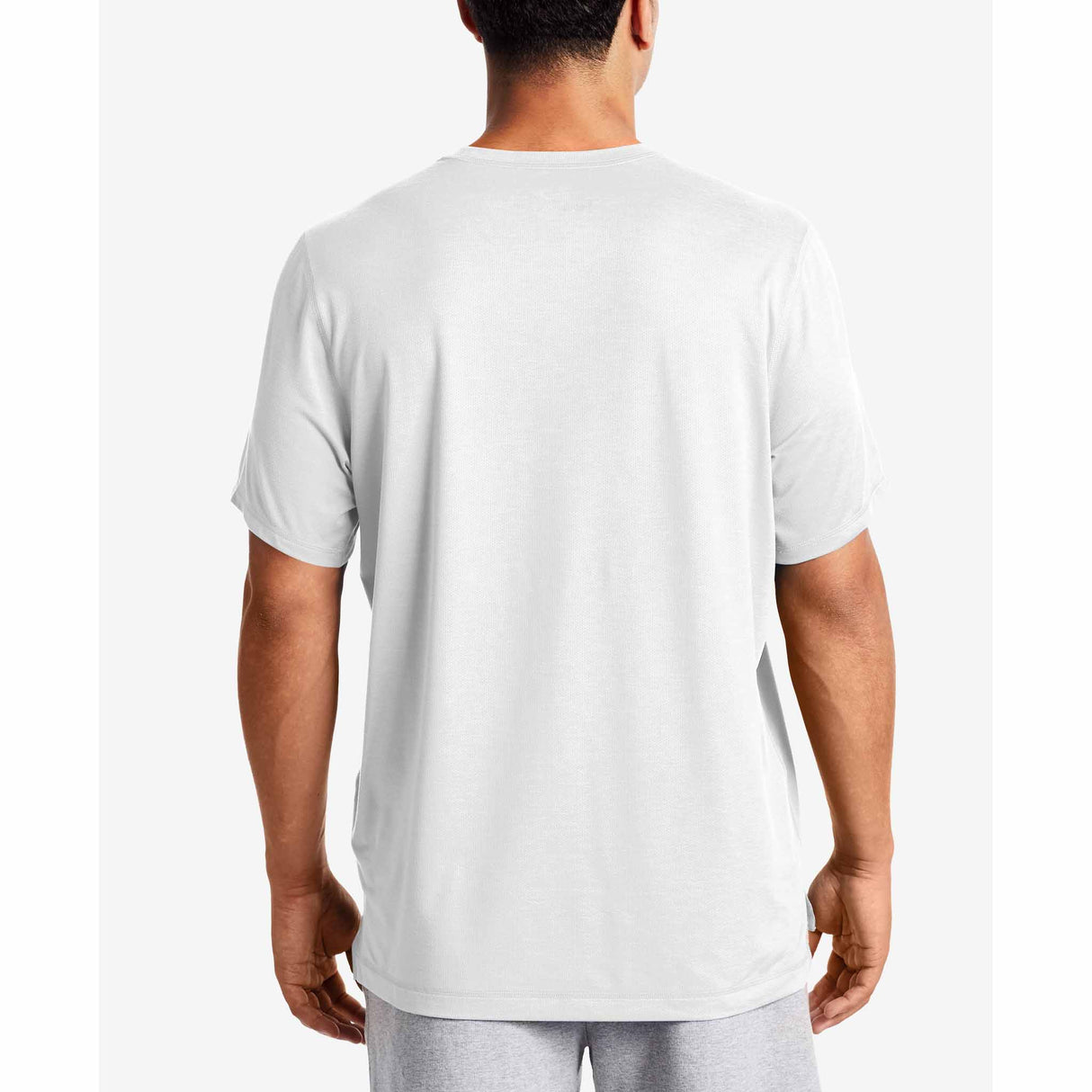 Champion Sport Tee t-shirt à manches courtes pour homme blanc vue de dos