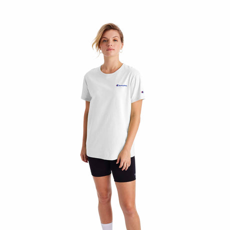 Champion Boyfriend Tee T-shirt pour femme blanc